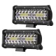 7 inch 400W LED Work Light Bar Flood Spot Beam Offroad 4WD SUV Driving Fog Lamp