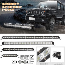 8inch Led Light Bar Super Thin Working Net Light for Car SUV  8 inches