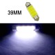 Car  Led  Reading  Light Double-pointed Cob Roof Light License Plate Light Carriage Light 31mm/36mm/39mm/41mm White light_41mm