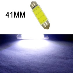 Car  Led  Reading  Light Double-pointed Cob Roof Light License Plate Light Carriage Light 31mm/36mm/39mm/41mm White light_41mm