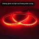 Car Additional Stop Light Floating LED Strip 12V Auto Trunk Tail Brake Running Turn Signal Lamp 1.2m colorful - tail box light