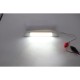 Car Interior Lighting Light  Bar 18 Led Lamp Beads 5000-6000k 1000lumen 9w 50.6cm Waterproof Strip Lights With Touch-control Switch White Housing AOD3945-W