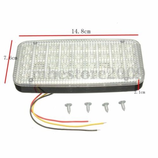 DC 12V 36 LED Vehicle Interior Ceiling Light Roof Lamp for Car Truck Auto Van