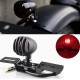 For  Metal 12V 20W Motorcycle Retro Tail Light Brake Stop Running Light  black