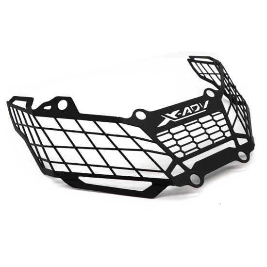 For Honda X-ADV750 XADV750 17-19 Motorcycle Headlights Shield Headlamp Cover Headlight Grille Guard black