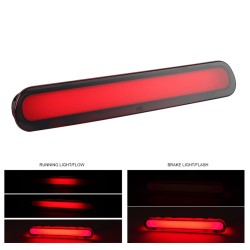 For Toyota Hilux VIGO 2015-2017 Car LED Rear Brake Light Middle Stop Third Tail High Brake Lamp Short black