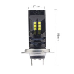 H7 2525 12SMD Fog Lamp Super Bright Car Lights Driving Running Light Auto LED Bulbs H7