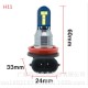 LED Light bulb H11 H7  H16 Auto Motorcycle Headlight Car LED light Bulbs Styling  white_H7