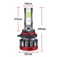 LED headlight front fog lamp 9-30 V 3000LM car modified green lime light bulb  9606/HB4