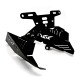 License Plate Holder For HONDA CBR600RR F5 07-12 Motorcycle Eliminator Registration Plate Bracket black