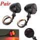 Motorcycle LED Brake Running Turn Signal Tail Light black