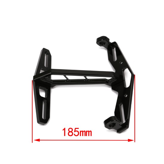 Motorcycle License Plate Bracket Holder Tail Tidy for HONDA MSX125 MSX300 PCX125 black