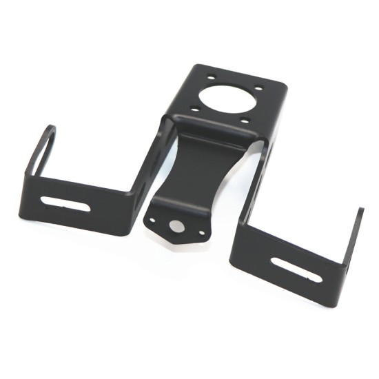 Motorcycle License Plate Frame Holder Bracket with Light For YAMAHA YZF R6 06-16 black