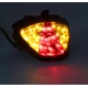 Motorcycle Rear Tail Light Brake Integrated LED Taillight for HONDA CBR250R CBR300R CB300F Transparent shell