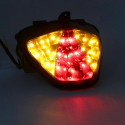 Motorcycle Rear Tail Light Brake Integrated LED Taillight for HONDA CBR250R CBR300R CB300F Transparent shell