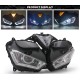 Motorcycle accessories LED headlight assembly near and far light light for Yamaha R3 R25, 2015-2018 V2 hf056