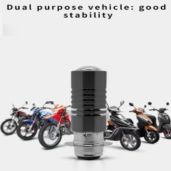 PX15D BA20D moto Led Motorcycle Headlight Bulbs CSP lens Moto 6000LM Hi Lo Lamp Scooter Accessories Fog Lights; all white