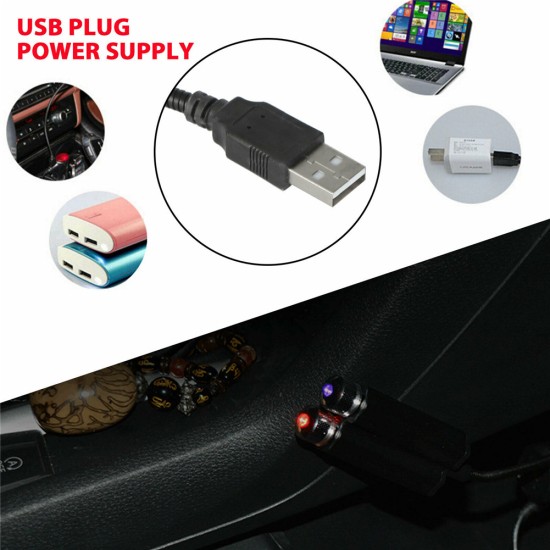 Portable Multipurpose Usb Led  Car  Interior  Light Freely Adjustable Bracket High Brightness Roof Atmosphere Star Projector Lamp C202S