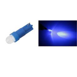 T5 COB Single Light 3D Astigmatism Car Led Bulb T5 Ceramic Instrument Light Led Indicator Blue