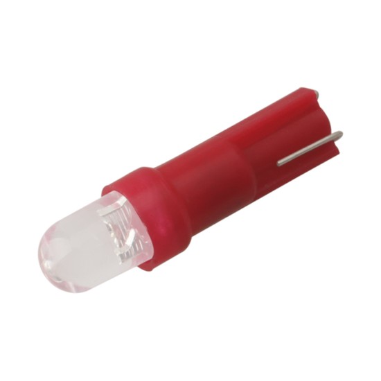 T5 COB Single Light 3D Astigmatism Car Led Bulb T5 Ceramic Instrument Light Led Indicator Red