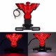 Universal LED Taillight Eagle Brake Stop Lamp Motorcycle Retro Tail Light As shown