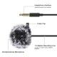 1.5m Clip-on Microphone Collar Tie Mobile Phone Lavalier Microphone Mic for ios Android Cell Phone Laptop Type-C interface