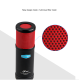 CS35 Hypercardioid condenser microphone studio sound recording vocal mic with shock mount and pop filter red