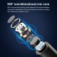 Compatible for Ios Interface Rechargeable Pu3081b Lavalier Wireless Microphone Interview Recording Radio Noise Reduction Microphone For iios (Charging) PU3081B