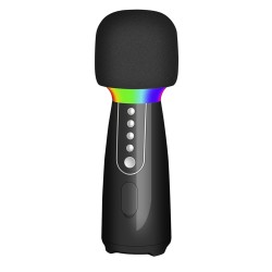 L868 Wireless Bluetooth Microphone Home Karaoke Professional Handheld Mic Speaker Audio Mp3 Player Black