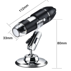 Usb Hd Digital  Microscope With Adjustable Led Portable Multifunction Microscope With Photo Function 1000X clarinet