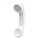 Wireless Bluetooth Retro Receiver Anti-radiation Telephone Handset External Microphone Call White