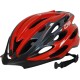 Breathable MTB Bike Bicycle Helmet Protective Gear Black red_Universal