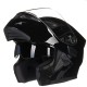 Double Lens Motorcycle Helmet Washable Liner Aerodynamic Design Helmet White L