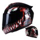 Men Women Motorcycle Helmet Large Tail Full Face Helmet Racing Motorcycle Running Helmet Yellow_M