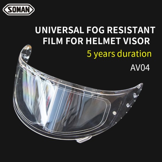 Motorcycle Helmet Anti Fog Film Full Helmet Lens Anti Fog Sticker Helmet General Anti Fog Film