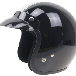 Motorcycle Helmet Brim Three-buckle Motorcycle Cycling Helmet Peak Top Sun Shade Visor Shield black