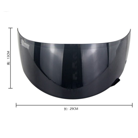 Motorcycle Helmet Lens Accessories Suitable for 352, 351, 369, 384 Helmet Models Silver plated