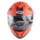 Motorcycle Helmet Riding Racing Helmet Men Women Outdoor Riding Double Lens Full Face Helmet Ece Standard Matte Red_L