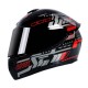 Motorcycle Helmet cool Modular Moto Helmet With Inner Sun Visor Safety Double Lens Racing Full Face the Helmet Moto Helmet Knight Pulse Red_L