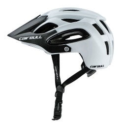 Shock-proof Bicycle Helmet Integrated Molding Breathable Cycling Helmet for Man Woman white_M (54-58CM)