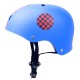 Skate Scooter Helmet Skateboard Skating Bike Crash Protective Safety Universal Cycling Helmet CE Certification Exquisite Applique Style blue_XL