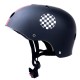 Skate Scooter Helmet Skateboard Skating Bike Crash Protective Safety Universal Cycling Helmet CE Certification Exquisite Applique Style black_M