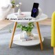 3 in 1 Multifunction Phone Bracket Night Light Wirless Charging Support U Disk Playing Bluetooth Speaker white