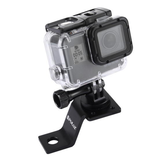 Aluminum Alloy Motorcycle Holder Mount for GoPro DJI Osmo Action Accessories Gold