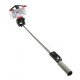 Extendable Handheld Selfie Stick Bluetooth Wireless Mobile Phone Mount Adapter 360-degree Rotating Black