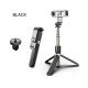 L03 Selfie Stick Bluetooth Selfie Tripod Foldable Handheld Monopod Tripod Shutter Remote Camera black