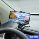 Mobile Phone Holder Dashboard Mount Holder 360 Degree Car Gravity Stand black