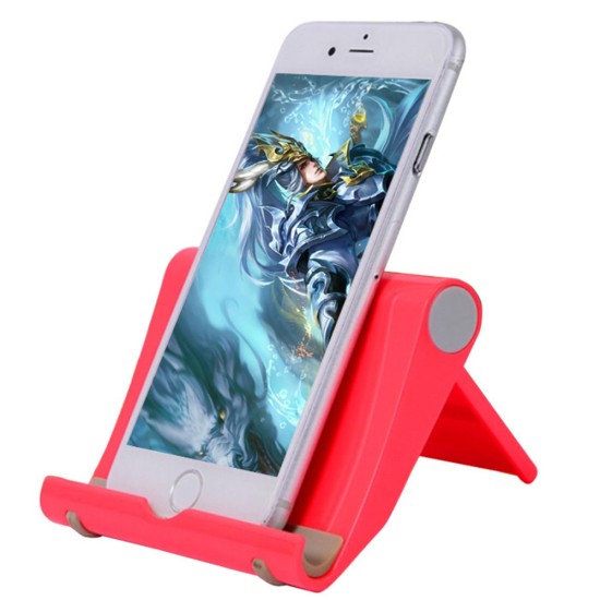 Mobile Phone Tablet Stand Holder Support Portable Adjust Universal Plastic Stand - Black