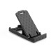 Portable Mini Mobile Phone Holder Foldable Desk Stand Holder 4 Degrees Adjustable Universal for iPhone black