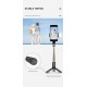 Portable Mini Q10s Selfie  Stick 10 M Wireless Remote Control Design Integrated Multi-function Bluetooth-compatible Tripod Q11Stainless Steel Rod 74CM